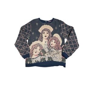 Vintage 90s Tapestry Angel Sweatshirt – XL
